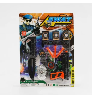 Військовий набір зброї 921 (144шт/2) 2 види зброї патрони на присосці аксесуари на листі 