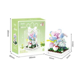 Конструктор XWZB 23023 (36шт) пластикова колба у коробці