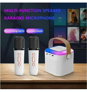 Набір караоке з 2 мікрофонами Y1 (20шт) у коробці