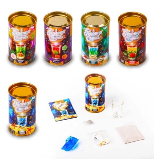 Набір "Гелева свічка" в тубусі GS-01-01,02,03,04,05 (12шт) "Danko Toys" у коробці