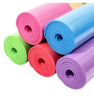 Килимок для йоги або фітнесу YM-0001 (12шт) EVA 4 мм 173*61 см 4 види у пакеті