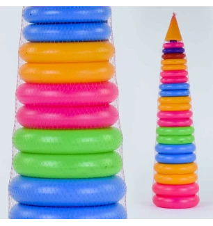 Піраміда №5 24 кільця 019/2 (4шт) "BAMSIC"  