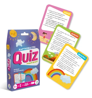 Карткова гра 301247 (32шт) «Вікторина: Вгадай: що це?!» Dodo у коробці 19×11×3 см