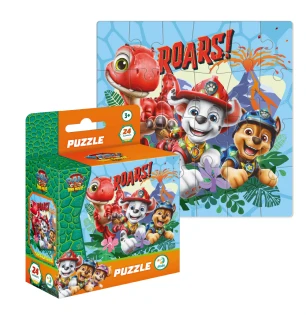 Пазли дитячі 200816 (40шт) Dodo «Paw Patrol» Рев динозавра 24 елементи у коробці 13,5*10*5 см
