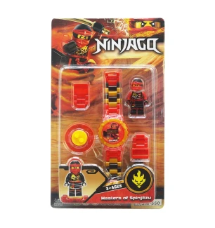 Набір годиник ручний Ninjago SM550 2 види у блістері