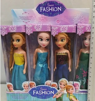 Лялька "F" Frozen 16 см "Крижане серце" 80601 (576шт/2) 4 види у коробці 16,5*2*5 см