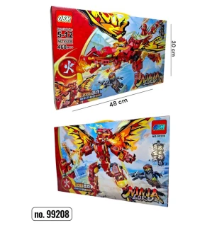 Конструктор Ninjago 99208 (36шт) 460 елементів у коробці