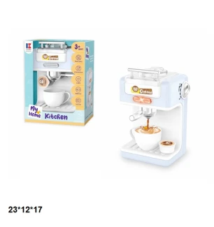 Кавоварка дитяча 8958 (48шт/2) з чашкою батарейкова музична світиться у коробці 23*12*17 см