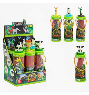 Набір тварин 666 W 266 (72шт/2) 4 види у тубусі