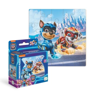 Пазли дитячі 200469 (40шт) Dodo «Paw Patrol» Гонщик і Маршал 20 елементів у коробці 13,5*10*5 см