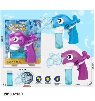 Бульбашкомет-генератор 609-34 (64шт/2) кит-єдиноріг батарейковий світиться 2 види на листі 28*8,4*15