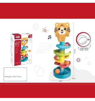 Гра з кулькою 668-79 A (36шт) "Тигреня" 5 кульок у коробці