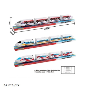 Потяг батарейковий 66113 (120шт/2) 3 види під слюдою 57,5*5,5*70 см