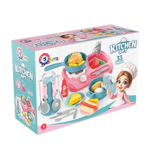 Іграшка "Кухонний набір ТехноК" 3021 (3шт) у коробці 37.4х25х13.7 см