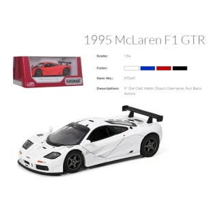 Модель машини KINSMART KT5411W (96шт/4) "1995 McLaren F1 GTR", метал.,  інерц., відкр. дв., в кор. 1