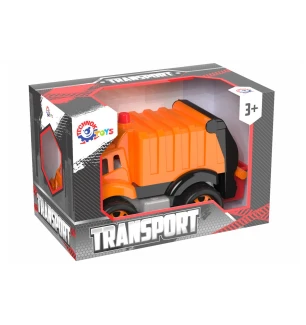 Транспортна іграшка «Сміттєвоз ТехноК» 5422 (4шт) у коробці 36.5 х 24.5 х 21.5 см