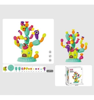 Конструктор 955 A (48шт) 42 деталі магнітна гра у коробці